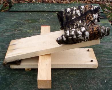 Homemade Rifle Shooting Rest